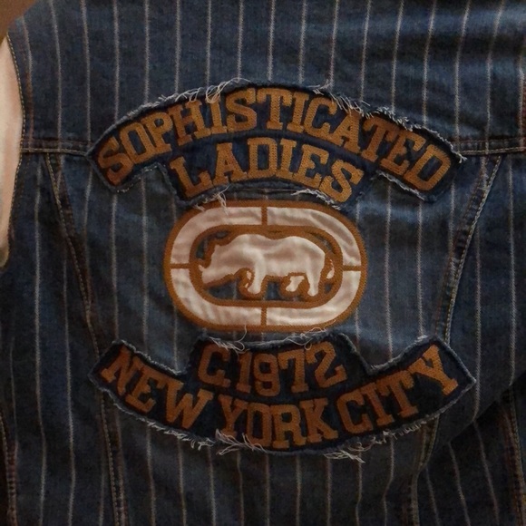 Echo Red Jean Jacket - Picture 6 of 7